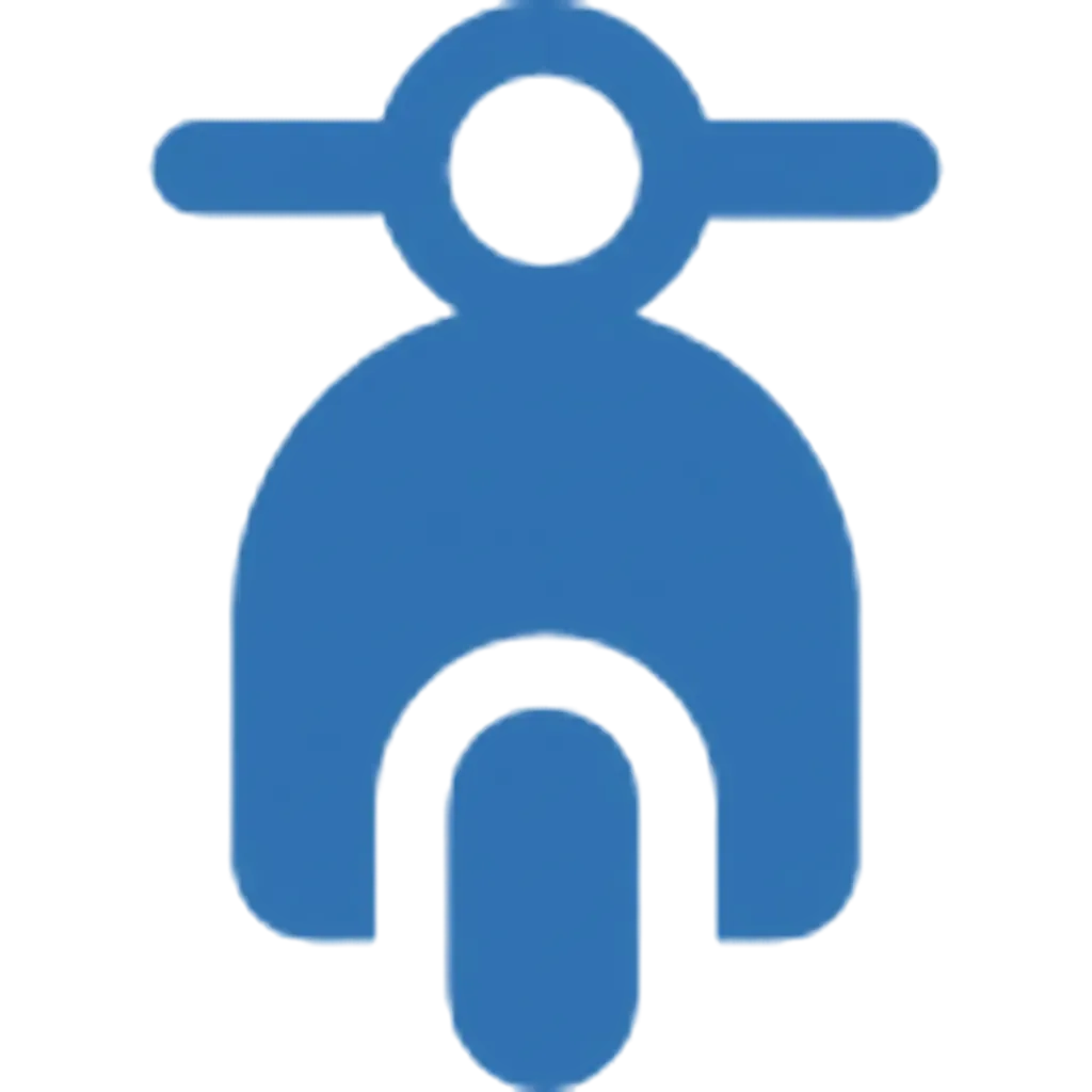 Motorcycle exam prep icon